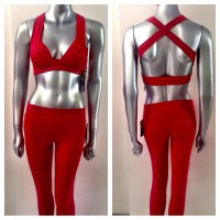 CALÇA LEG BÁSICA E TOP BÁSICO NADADOR